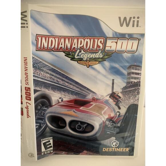 Indianapolis 500 Legends (Nintendo Wii) Complete With Manual - Picture 1 of 5
